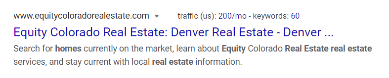 local search seo mistake bad meta description