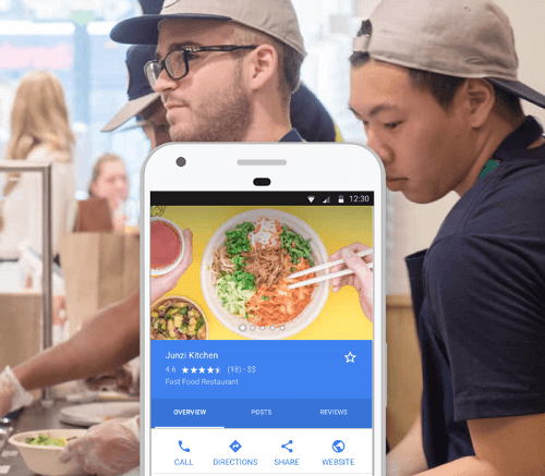 restaurant google my business help